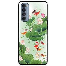 Ốp lưng dành cho Reno 4 Pro mẫu Cá Tập Hợp