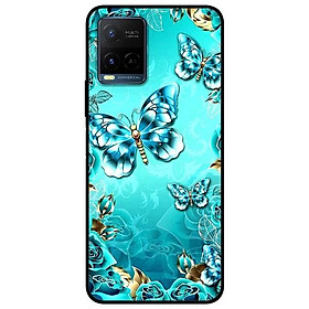 Ốp lưng dành cho Vivo Y21 - Vivo Y21s mẫu Bướm Pha Lê