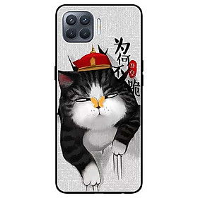 Ốp lưng dành cho Oppo A93 - F17 Pro mẫu Mèo Nón Đỏ