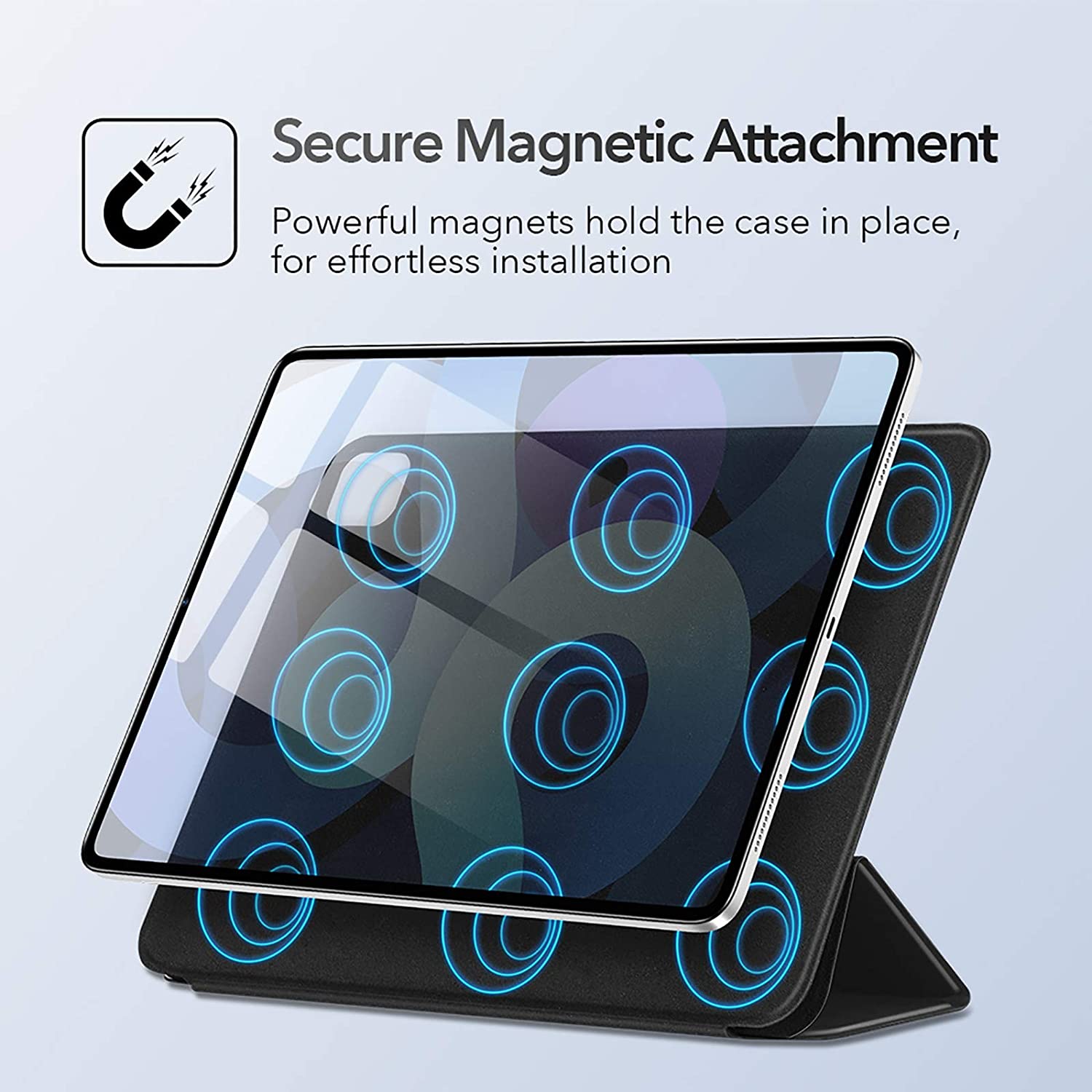 Bao da dành cho iPad Air 4 10.9inch 2020 ESR Rebound Magnetic Slim Case - Hàng Nhập Khẩu