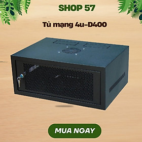 Tủ Rack 4U Treo Tường Famrack D400 – Hàng Chính Hãng, Đựng Thiết Bị Mạng, Camera