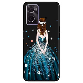 Ốp lưng dành cho Oppo A16K - Oppo A36 / A76 - Oppo Reno 7z 5G mẫu Cô Gái Váy Xanh