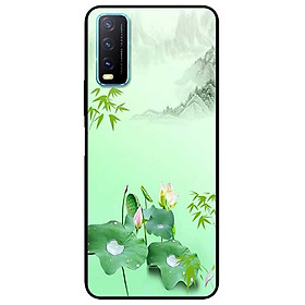 Ốp lưng dành cho Vivo Y20 - Y20s - Y12s mẫu Tranh Sen