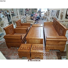 Bộ ghế đối Phao’ to gỗ Sồi Nga