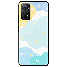 Ốp lưng dành cho Xiaomi Redmi Note 11 Pro mẫu Mây Màu Hoa