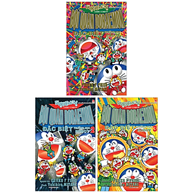 Combo Manga - Đội Quân Doraemon Đặc Biệt - Trường Học Robot: Tập 1 - 3 (Bộ 3 Tập)