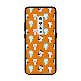 Ốp Lưng in cho Vivo V17 Pro Mẫu Chim Cánh Cụt Đáng Yêu - Hàng Chính Hãng