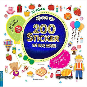 Sách - Bộ Sưu Tập 200 Sticker - Tư Duy, Logic - Minh Thắng