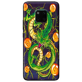Ốp lưng in cho Huawei Mate 20 Pro mẫu Rồng Xanh - Hàng chính hãng