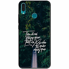 Ốp lưng in cho Huawei Y9 2019 Mẫu Tìm Về Nơi Xa
