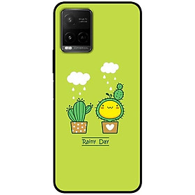 Ốp lưng cho Vivo Y12s - Y20 - Y20s - Y21 - Y21s - Y33s - Y33T - Xương Rồng Mây - Hàng Chính Hãng