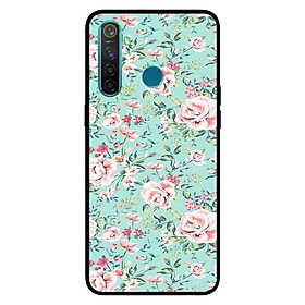 Ốp Lưng in cho Realme 5 Mẫu Hoa Hồng Giấy - Hàng Chính Hãng