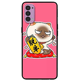 Ốp lưng dành cho Oppo Reno 4 mẫu Mèo May Mắn 8