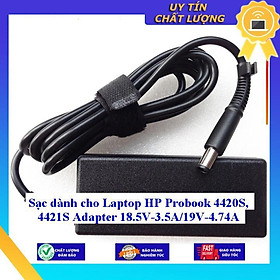 Sạc dùng cho Laptop HP Probook 4420S, 4421S Adapter 18.5V-3.5A/19V-4.74A - Hàng Nhập Khẩu New Seal
