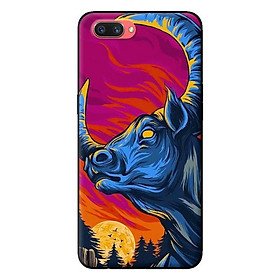 Ốp in cho OPPO A5 Trâu Xanh - Hàng chính hãng