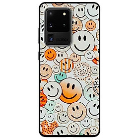 Ốp lưng dành cho Samsung S20 - S20 Plus - S20 Ultra mẫu Họa Tiết Mặt Cười