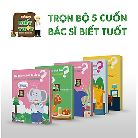 Bộ 5 cuốn song ngữ Bác sĩ biết tuốt - Minh Quang Books