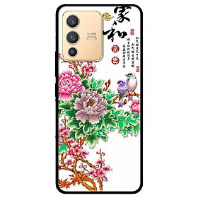 Ốp lưng dành cho Vivo V23 5G / S12 - Vivo Y15s / Y15A - Hoa Mẫu Đơn