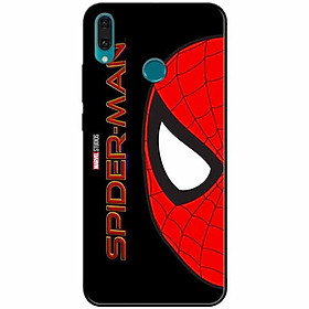 Ốp lưng in cho Huawei Y9 2019 Mẫu Người Nhện Chữ