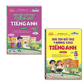 Sách - Global Success - Bài Tập Bổ Trợ Và Nâng Cao Tiếng Anh Lớp 5 - Có Đáp Án - Combo 2 Tập - Minh Thắng