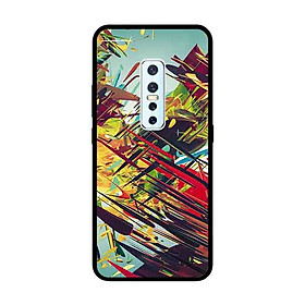Ốp Lưng in cho Vivo V17 Pro Mẫu Họa Tiết Bắn Nước - Hàng Chính Hãng