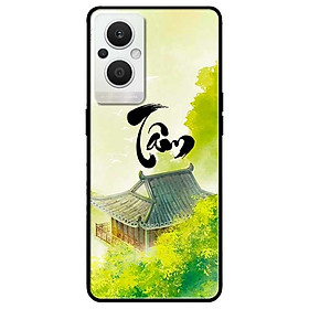 Ốp lưng cho Oppo Reno 2Z, 2F - 6z - 7z 5G - 8z 5G - A96 5G - 8T 4G - 8T 5G - Chữ Tâm Thiên Nhiên - Hàng Chính Hãng