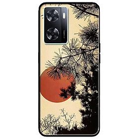 Ốp lưng cho Oppo A15 - A15S - A17 - A17K - A57 4G - A94 5G - A95 5G - Hoàng Hôn Xuống - Hàng Chính Hãng
