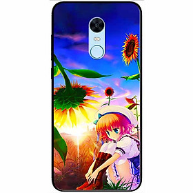 Ốp lưng dành cho Xiaomi Redmi Note 5 ( Redmi 5 Plus ) mẫu Cô Gái Hướng Dương Buồn