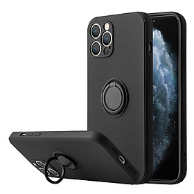 Ốp Lưng Silicone Color tích hợp Ring Holder dành cho iPhone 13 Pro Max - Hàng Chính Hãng