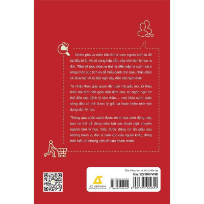 Sách - Tâm Lý Học Hóa Ra Thú Vị Đến Vậy - AZ Việt Nam