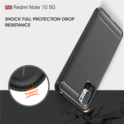 Ốp lưng chống sốc cho Xiaomi Redmi Note 10 5G hiệu Likgus (chuẩn quân đội, chống va đập, chống vân tay) - Hàng nhập khẩu