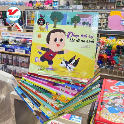 Sách - Giáo Dục Giới Tính - Phép Lịch Sự Khi Đi Vệ Sinh - Tân Việt Books