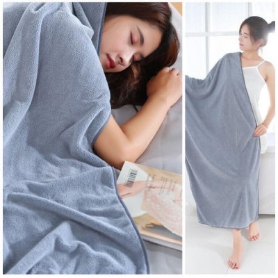 Đồ dùng  nhà tắm - Khăn Tắm Lông Cừu Hàn Quốc Siêu Mềm Mịn – Thấm Hút Tốt, Êm Ái Cho Da