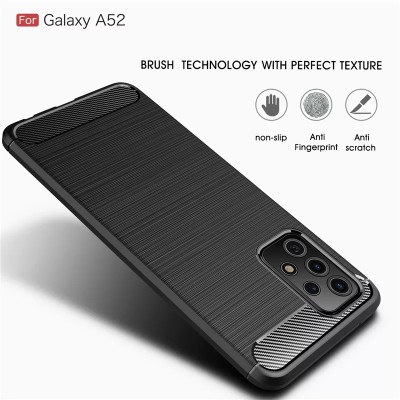Ốp lưng chống sốc vân kim loại cho Samsung Galaxy A52 / Galaxy A52s 5G hiệu Likgus (chuẩn quân đội, chống va đập, chống vân tay) - Hàng nhập khẩu