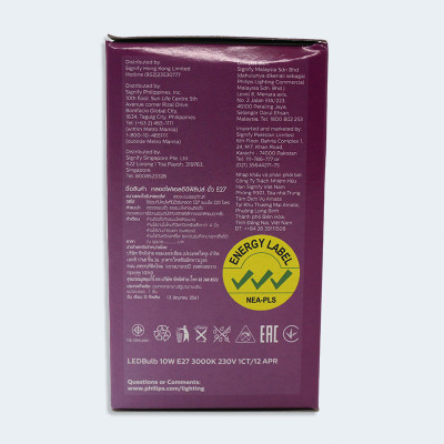 Bóng LED bulb Mycare E27 1CT/12 APR 10W Philips