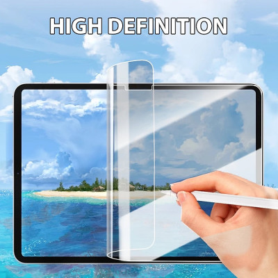 Miếng Dán Màn Hình Paperlike Cho iPad Pro 13 2024 M4, Pro 11 2024, iPad Air 2024 hiệu Wiwu dán có Cảm Giác Viết Vẽ Như Trên Giấy - Hàng Chính Hãng