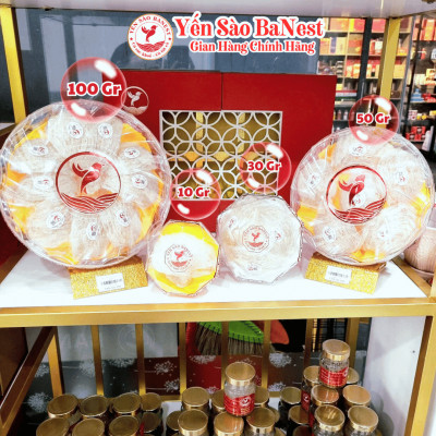 Tổ Yến Sào Tinh Chế 2 Lớp Sợi kèm quà tặng - Yến Sào BaNest