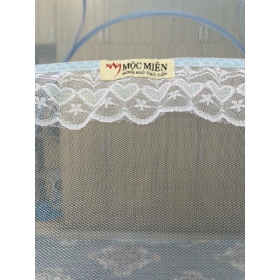 Màn Chụp Tự Bung Cao Cấp Mộc Miên Đỉnh Chóp - Kích thước 1,8mx2m - 1 cửa ( Hà Nội )