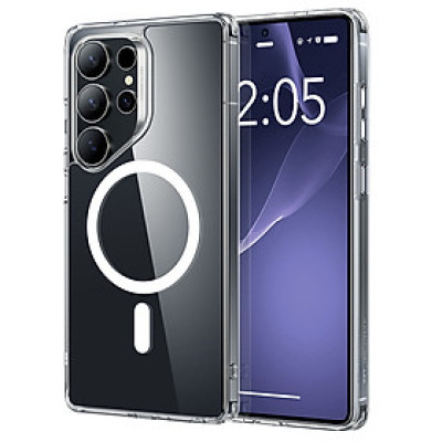 Ốp lưng trong suốt sạc từ tính cho Samsung Galaxy S25 Ultra/ S25 Plus, ESR HaloLock Classic Hybrid Case_ Hàng chính hãng