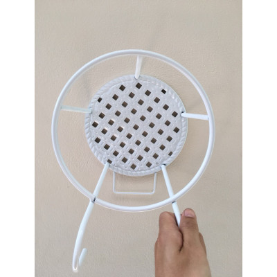 Giỏ Sắt Treo Chậu Cây, Kệ Để Chậu Hoa Cây Cảnh Có Móc Treo Ngoài Ban Công Tiện Lợi - Hàng Loại 1 - Chính Hãng MINIIN