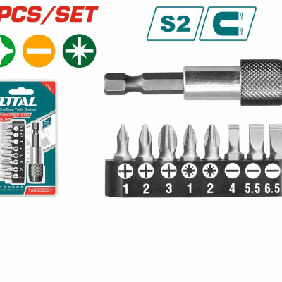 BỘ 9 ĐẦU TUA VÍT TOTAL TACSD3091 - HÀNG CHÍNH HÃNG