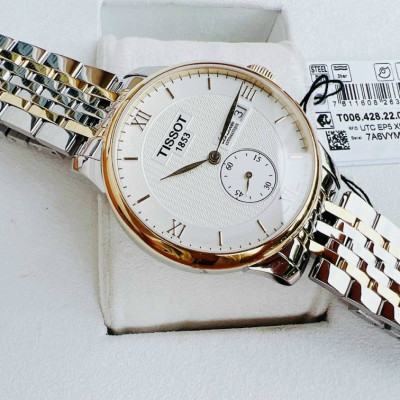 Đồng Hồ Cơ Nam Tiissot 1853 Le Locle Automatic T006.428.11.038.01 ,Lịch ngày-Máy cơ-Dây kim loại-Size 40mm- Cung Cấp Bởi AmandaC Life