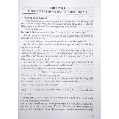 Sách - Phương Pháp Hàm Số Trong Giải Toán - Hồng Ân
