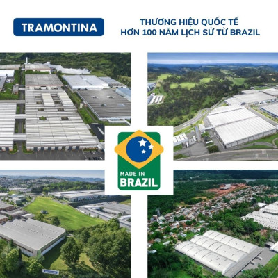 Muôi Múc Canh Nhỏ Tramontina 20cm Bằng Nhựa PA An Toàn Chịu Nhiệt Nhập Khẩu Brazil