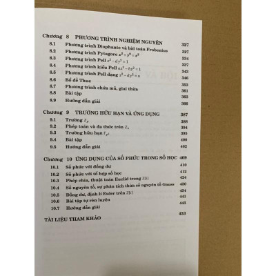 Sách - Bài giảng số học( dành cho hs, giáo viên chuyên toán)