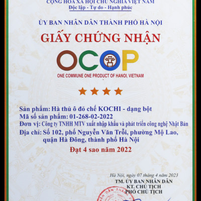 Hà thủ ô đỏ chế Kochi dạng bột Hộp 250g