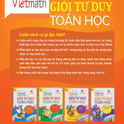 Vietmath - Cùng Con Giỏi Tư Duy Toán Học - Tập 1