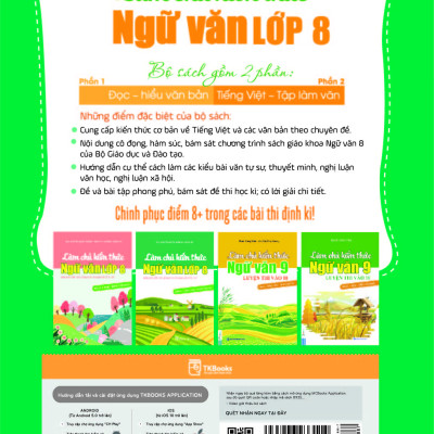 Làm chủ kiến thức Ngữ văn lớp 8 - Phần 2: Tiếng Việt – Tập làm văn