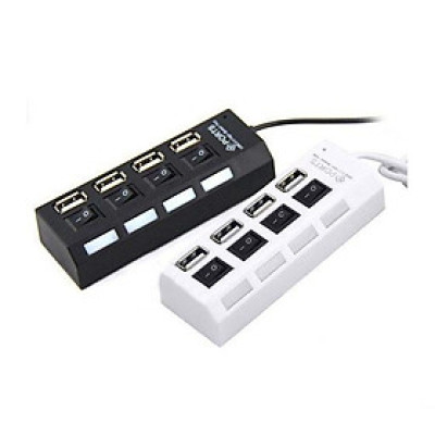 Hub Usb 4 Cổng Đa Năng Có Công Tắc