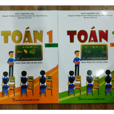 Sách - toán 1 tập 2 sách giáo viên và học sinh